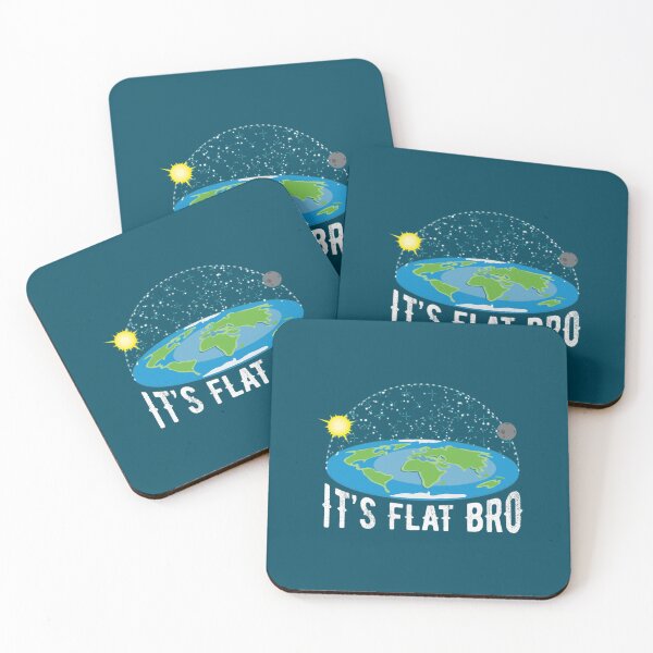 Item preview, It_s Flat Bro Funny Flat Earth SocietyActive  designed and sold by greenbergalonso.