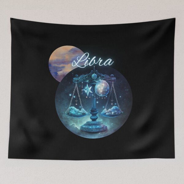 Item preview, Libra Zodiac Sign with it's Ruling Planet Venus designed and sold by ieluxury.