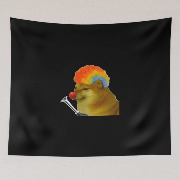 Item preview, Clown Cheems designed and sold by masinibobus.