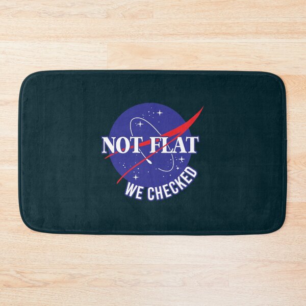 Item preview, NASA Not Flat We Checked designed and sold by greenbergalonso.