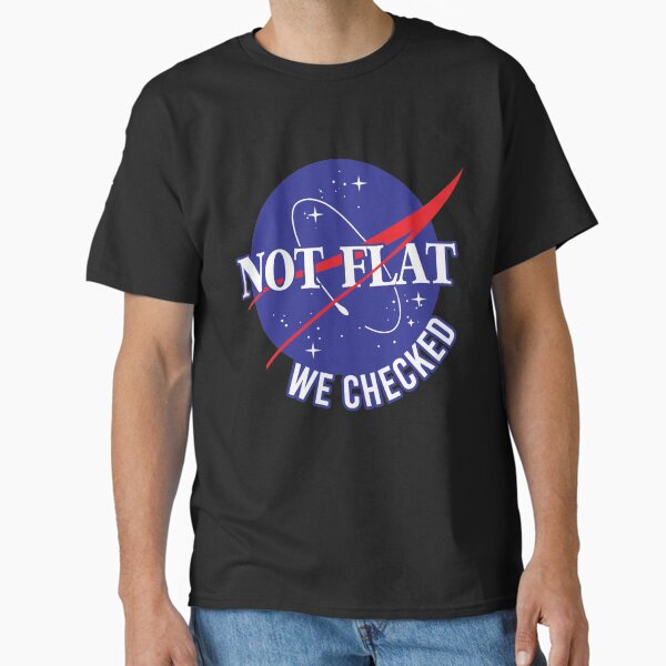 Item preview, NASA Not Flat We Checked designed and sold by greenbergalonso.