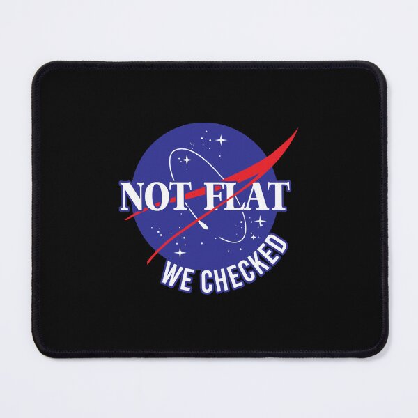 Item preview, NASA Not Flat We Checked designed and sold by greenbergalonso.