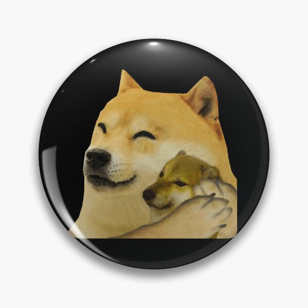 Item preview, doge hugging cheems designed and sold by masinibobus.