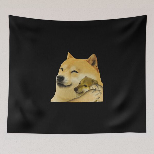 Item preview, doge hugging cheems designed and sold by masinibobus.