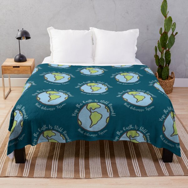 Item preview, Neil deGrasse Tyson Round Not Flat Earth designed and sold by greenbergalonso.