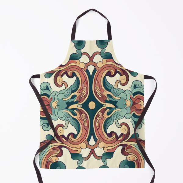 Item preview, Art nouveau Chinese style pattern designed and sold by ArtNouveauLou.