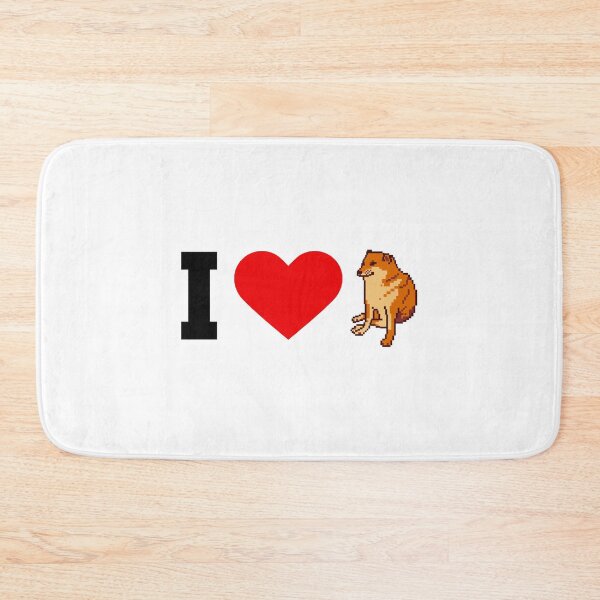 Item preview, I love Cheems designed and sold by masinibobus.