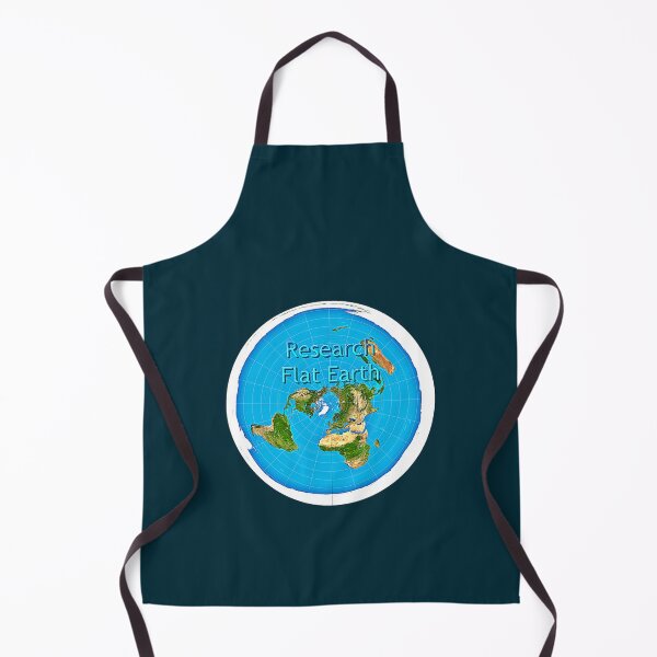 Item preview, Research Flat EarthAzimuthal Flat Earth Map designed and sold by greenbergalonso.