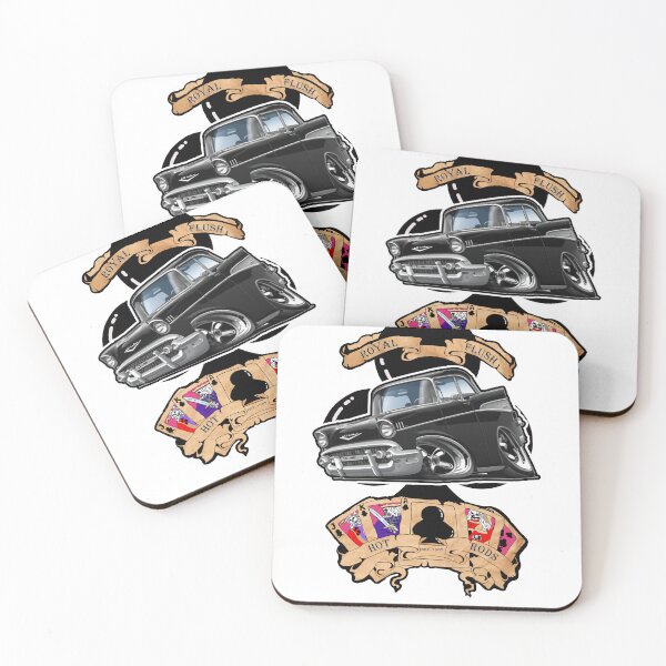 Item preview, Royal Flush Hot Rods 57 Chevy Belair designed and sold by T-Bucket-Tees.