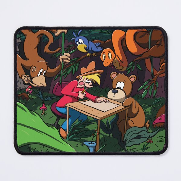 Item preview, Jungle Drawing designed and sold by wistfuldrifter.