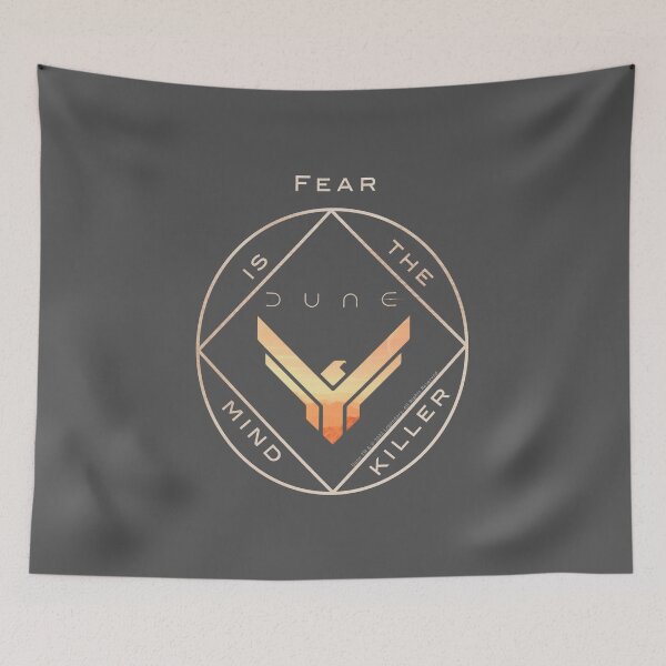 Item preview, Dune Fear is the mind killer, Dune logo, Atreides designed and sold by SoloAutenica.