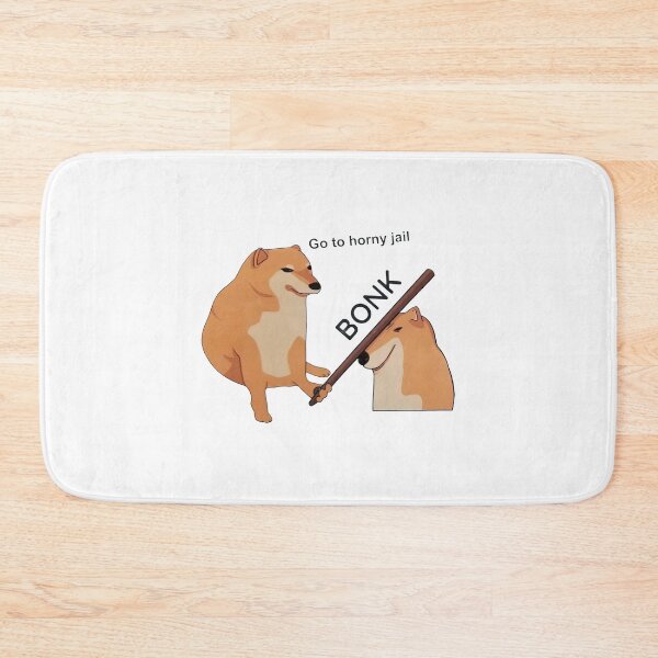 Item preview, Bonk Meme designed and sold by masinibobus.