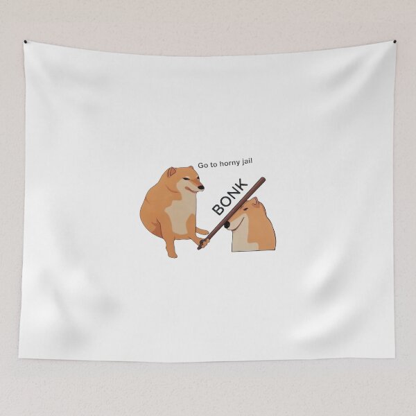 Item preview, Bonk Meme designed and sold by masinibobus.