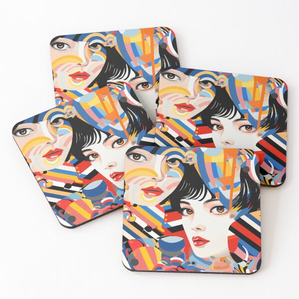 Item preview, Fashion woman with pop art designed and sold by Snoobstyle.