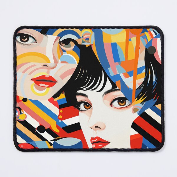 Item preview, Fashion woman with pop art designed and sold by Snoobstyle.