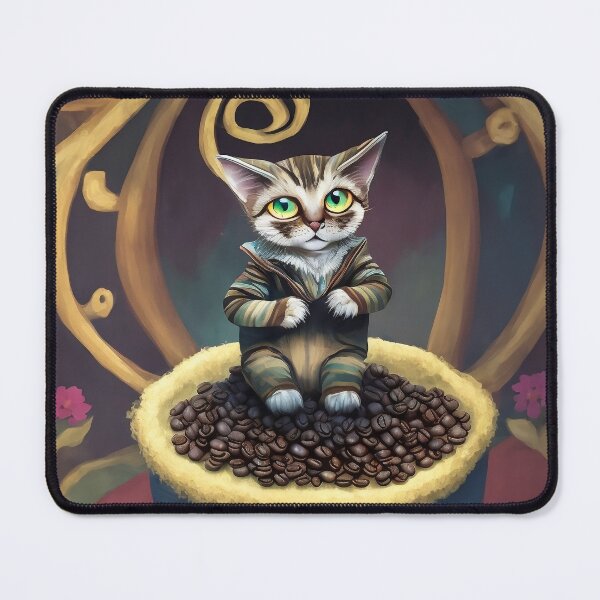 Item preview, Coffee Cat 5 designed and sold by ThanaDesign.