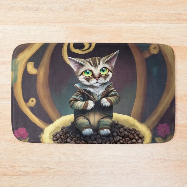Item preview, Coffee Cat 5 designed and sold by ThanaDesign.
