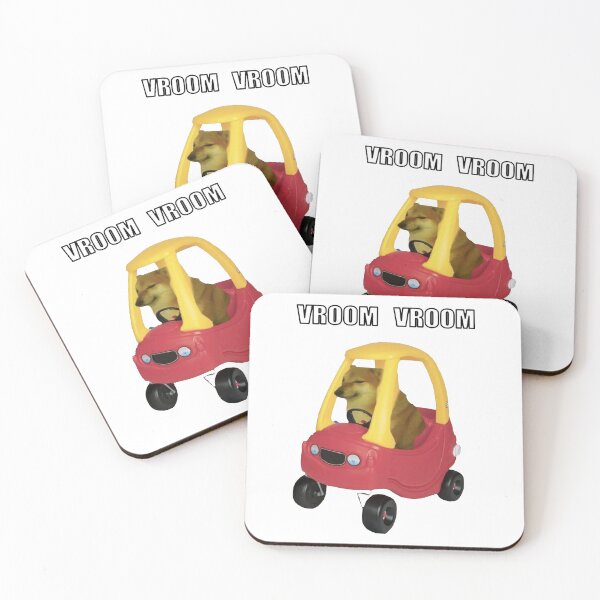 Item preview, cheems vroom designed and sold by masinibobus.
