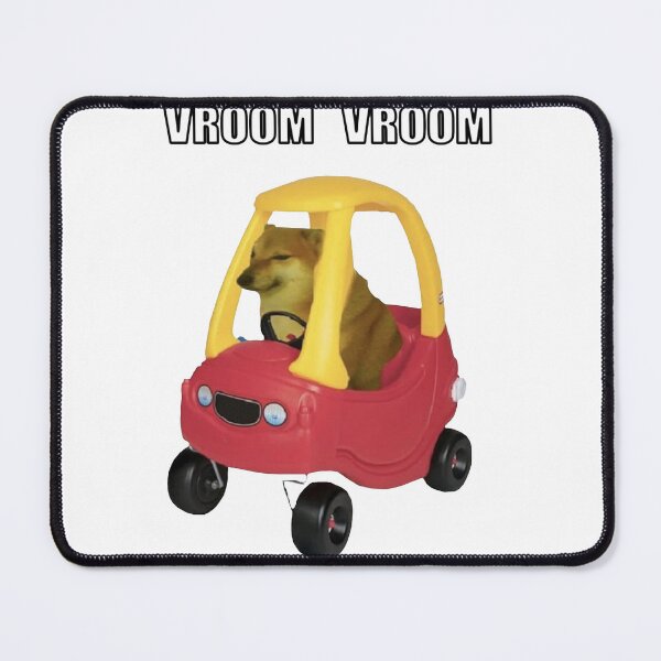 Item preview, cheems vroom designed and sold by masinibobus.