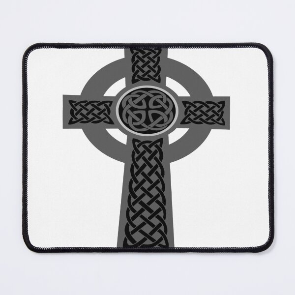 Item preview, Celtic High Cross Greyscale Logo designed and sold by taiche.