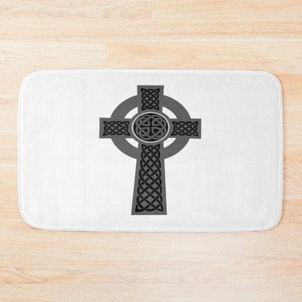 Item preview, Celtic High Cross Greyscale Logo designed and sold by taiche.