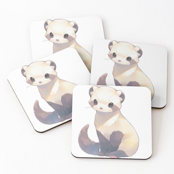 Item preview, Anime Black Footed Ferret  designed and sold by Daytalk.