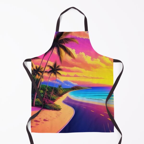 Item preview, Colorful Sunset Drive on the Beach designed and sold by calibrit.