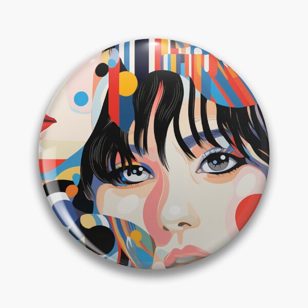 Item preview, Fashion woman with pop art 2 designed and sold by Snoobstyle.