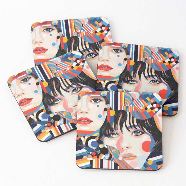 Item preview, Fashion woman with pop art 2 designed and sold by Snoobstyle.