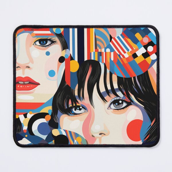 Item preview, Fashion woman with pop art 2 designed and sold by Snoobstyle.