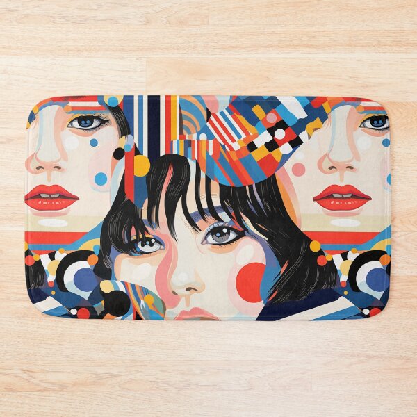 Item preview, Fashion woman with pop art 2 designed and sold by Snoobstyle.