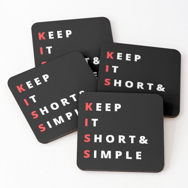 Item preview, Keep It Short&Simple designed and sold by Ins-by-NP.