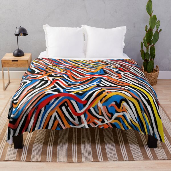 Item preview, Playful Decorative Squiggles Line Painting designed and sold by Tamas Das.