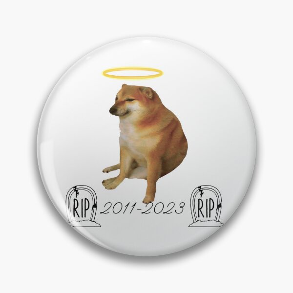 Item preview, Rest In Peace Cheems rip designed and sold by masinibobus.