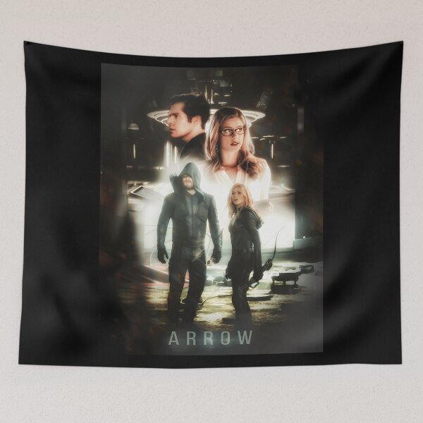 Item preview, Arrow - Oliver, Felicity, Mia and William designed and sold by ClothesArtCo.