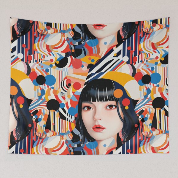 Item preview, Fashion woman with pop-art 3 designed and sold by Snoobstyle.