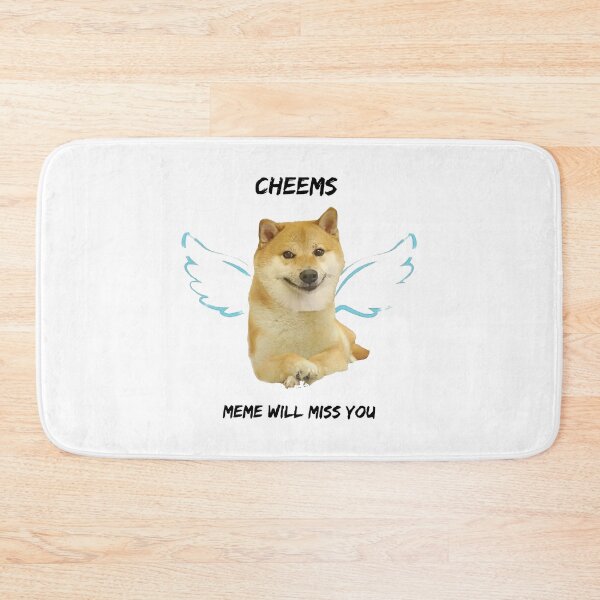 Item preview, RIP Cheems dog meme designed and sold by masinibobus.