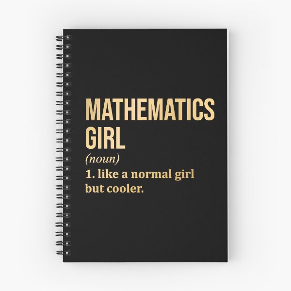 Item preview, Mathematics Girl Definition in Gold designed and sold by XCIV.