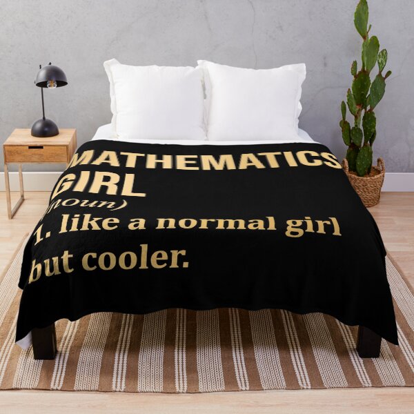 Item preview, Mathematics Girl Definition in Gold designed and sold by XCIV.