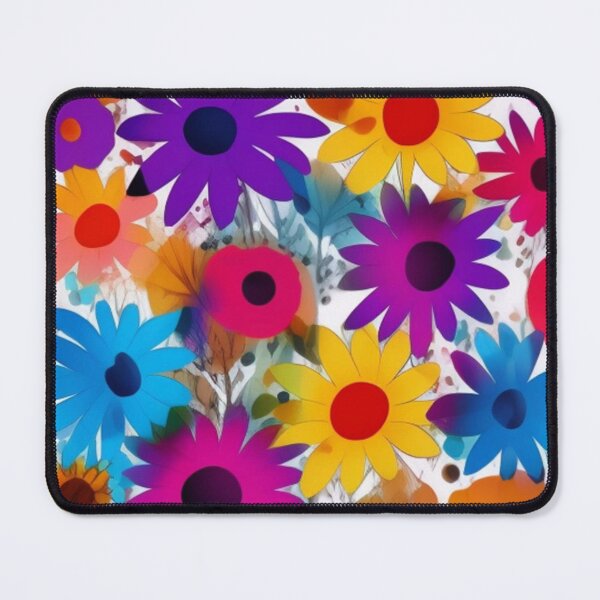 Item preview, Abstract Colorful Daisey Pattern designed and sold by calibrit.