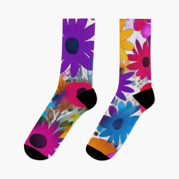 Item preview, Abstract Colorful Daisey Pattern designed and sold by calibrit.