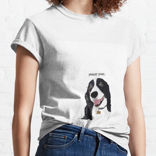 Springer Spaniel Dog Classic T-Shirt
