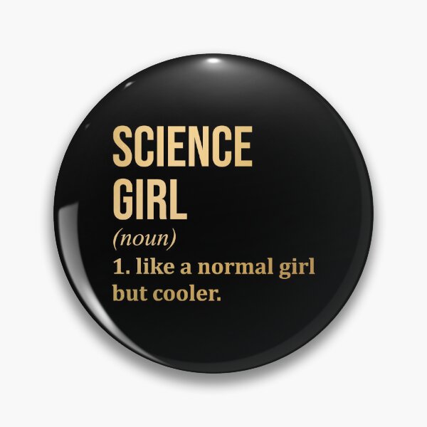 Item preview, Science Girl Definition in Gold designed and sold by XCIV.