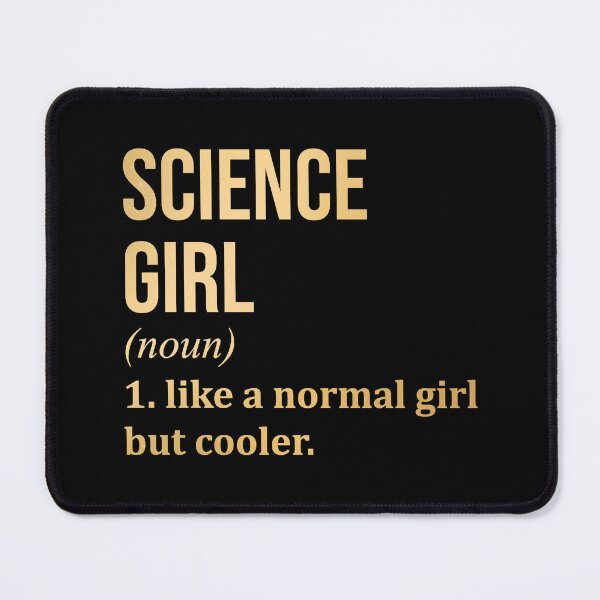 Item preview, Science Girl Definition in Gold designed and sold by XCIV.