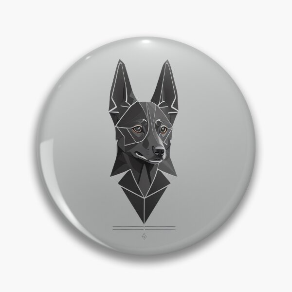 Item preview, Geometric Elegance: Lancashire Heeler Edition designed and sold by Paolospresent.