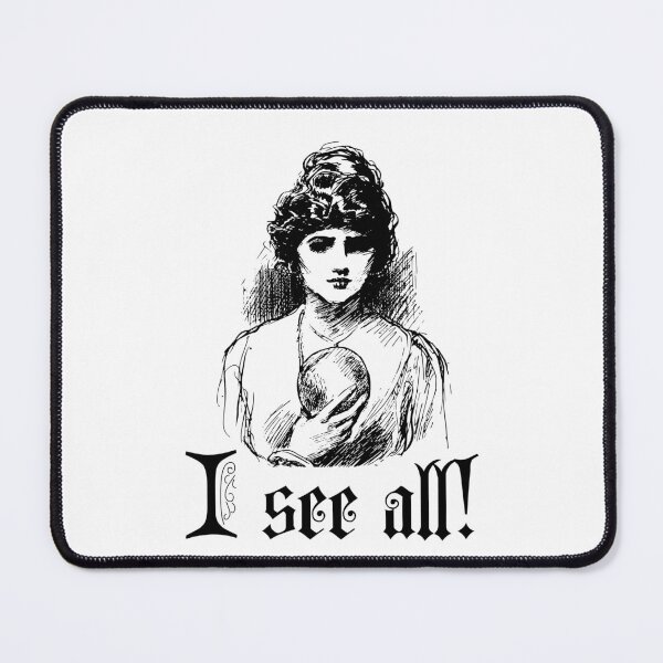 Item preview, I see all! Crystal Ball Reader and Psychic designed and sold by WinterTempest.