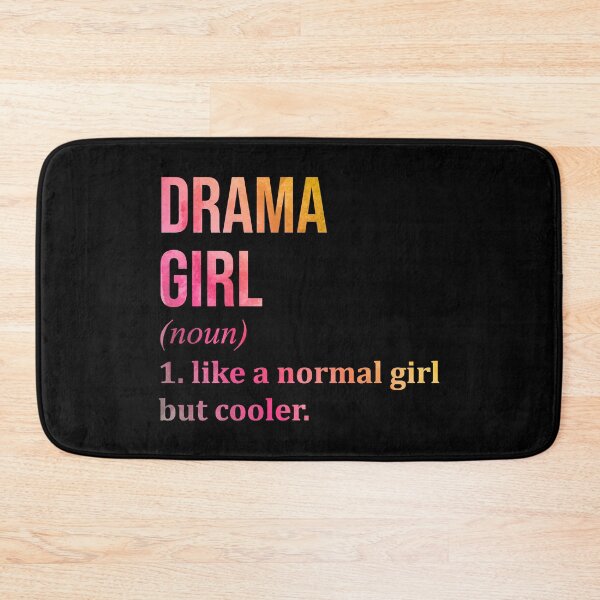 Item preview, Drama Girl Definition in Watercolor designed and sold by XCIV.