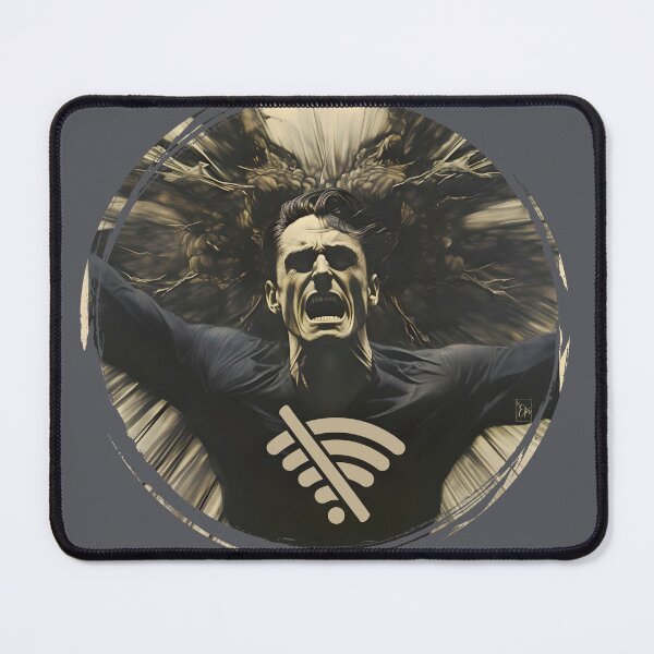 Item preview, WiFi Woes: Scream of Digital Frustration designed and sold by Hisirdoux.