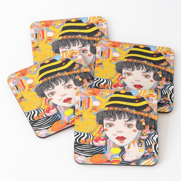 Item preview, Fashion woman with pop-art 5 designed and sold by Snoobstyle.