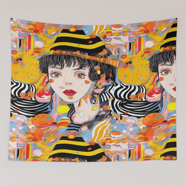 Item preview, Fashion woman with pop-art 5 designed and sold by Snoobstyle.